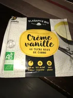 Préparation en poudre pour Crème vanille au sucre roux de canne