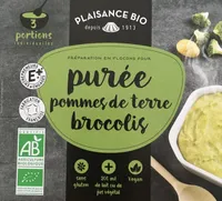 Purée pommes de terre brocolis