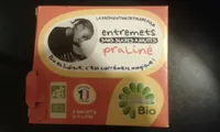 Entremets praliné sans sucres ajoutés