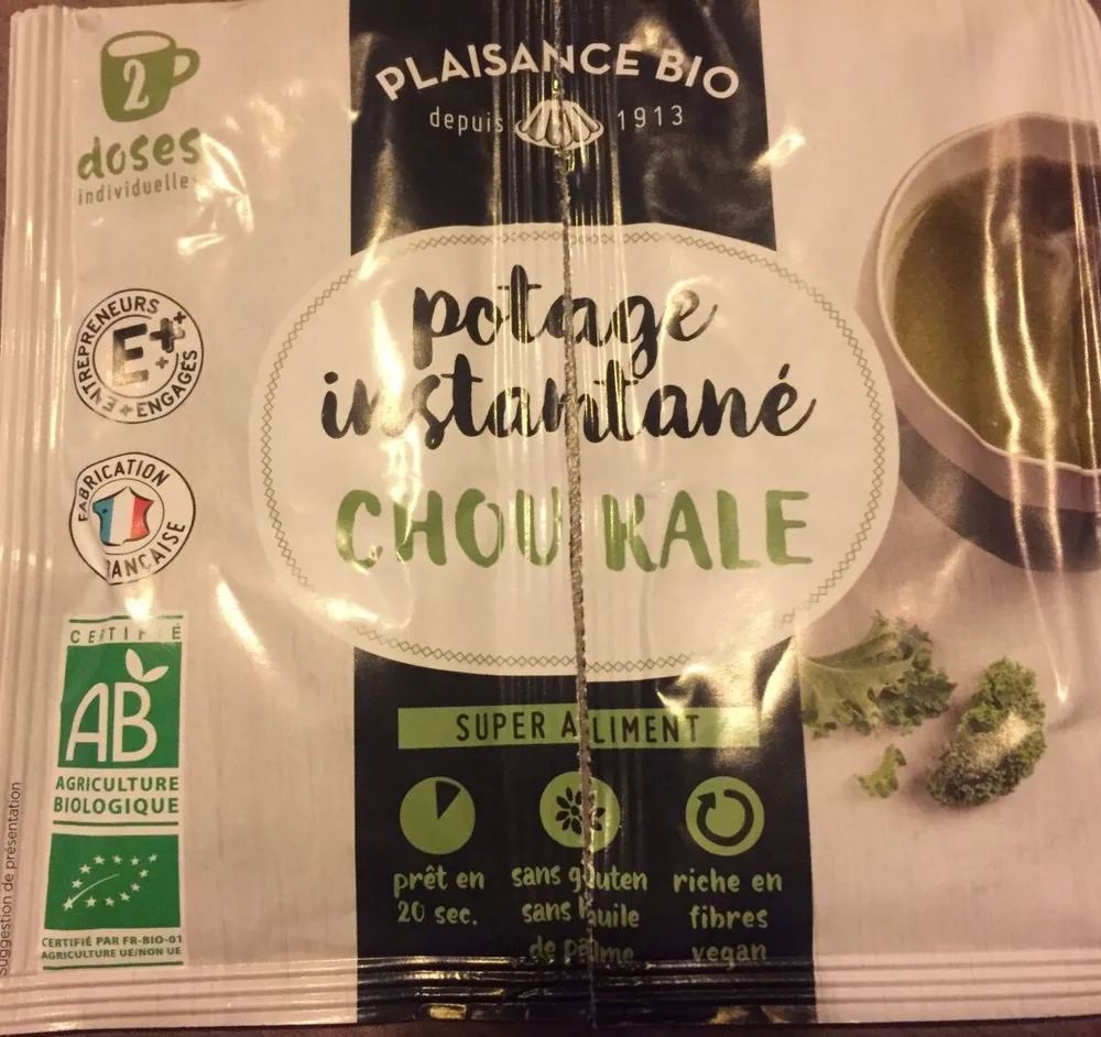 Potage instantane chou kale
