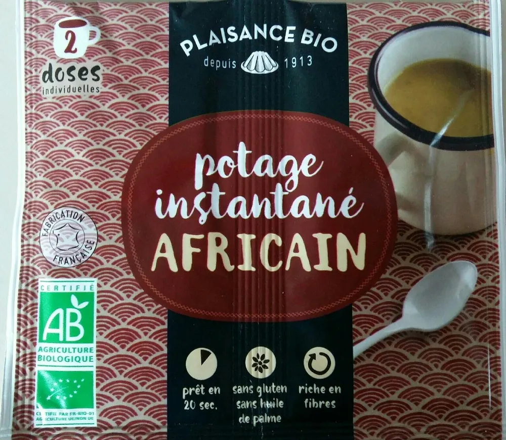 Potage instantané africain