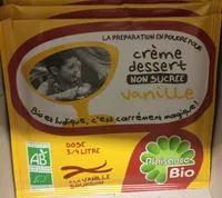 Creme dessert non sucrée