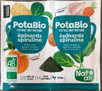 Potabio épinards spiruline