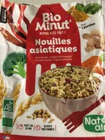 Nouilles asiatiques bio minute