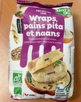 Préparation pour wrap pains pita et naans