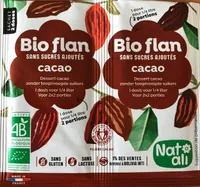 Bio-flan cacao