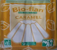 Bio flan saveur caramel sans sucre ajouté
