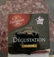 Pavé du Beaujolais au poivre