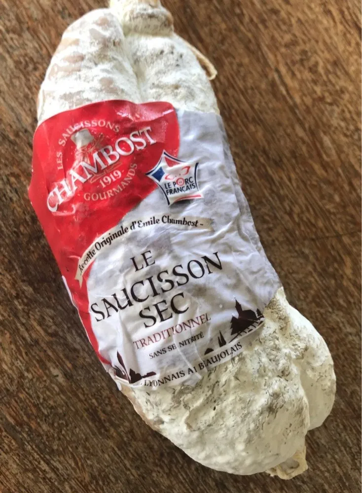 Le saucisson sec traditionnel