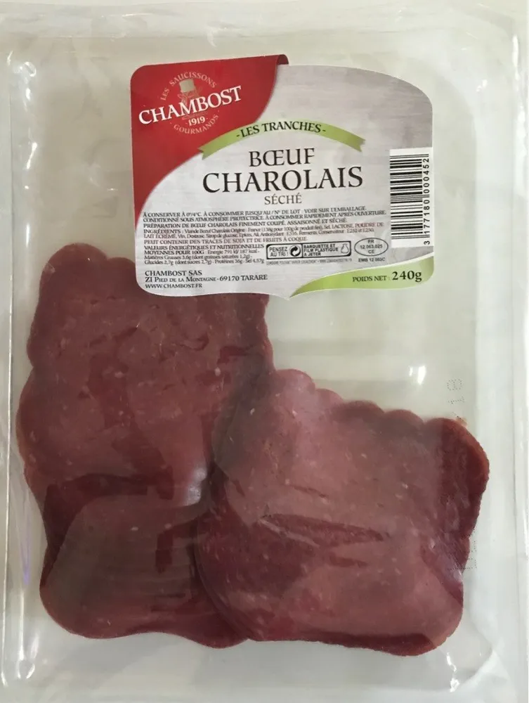 boeuf charolais seche