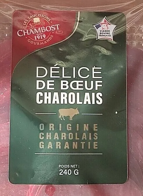 Délice de bœuf Charolais