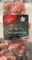 Chiffonade de rosette de lyon