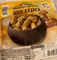 40 minis boudins blancs aux cèpes