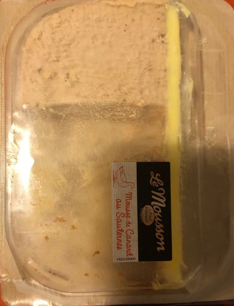 Mousse de canard au Sauternes