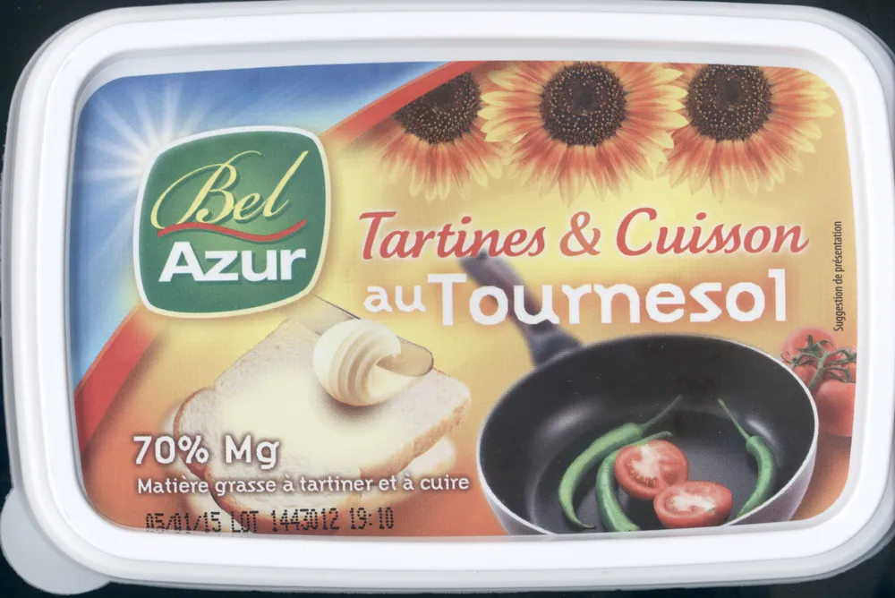 Tartines & Cuisson au Tournesol