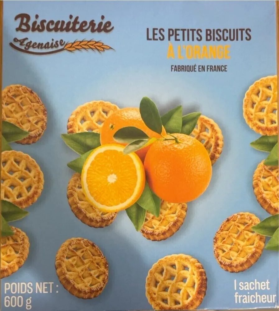 LES PETITS BISCUITS À L'ORANGE