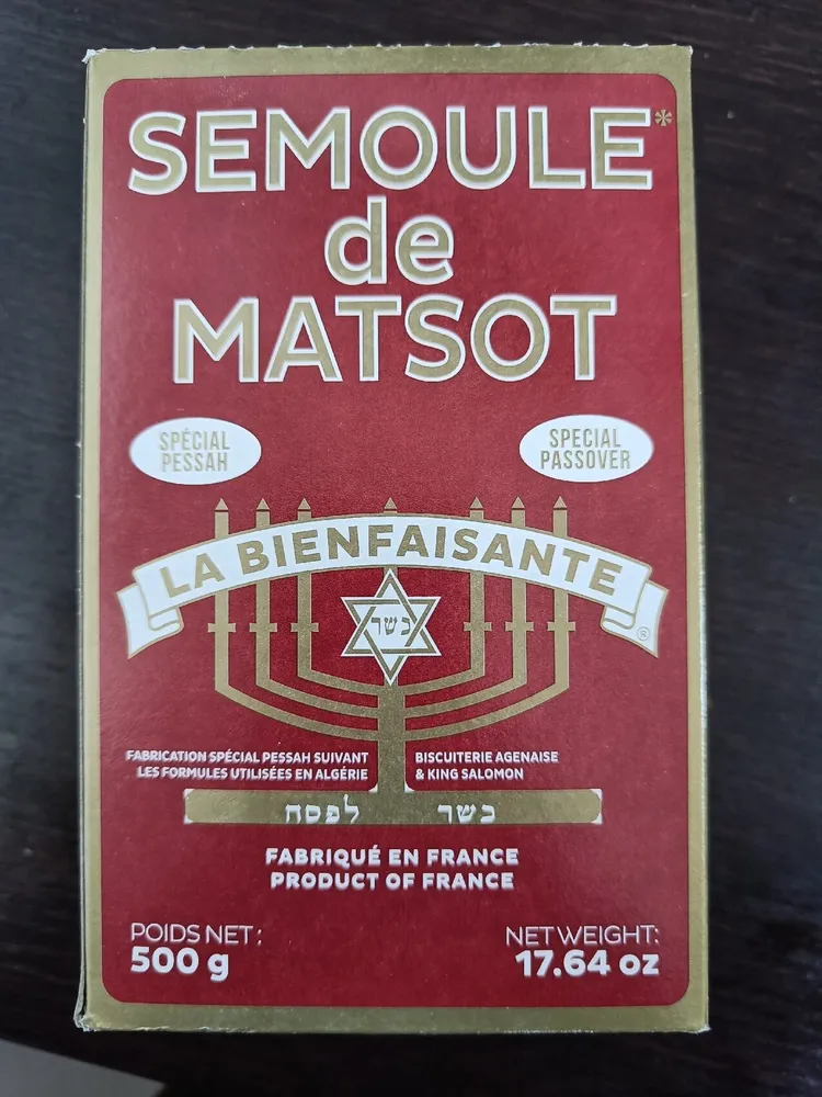 Semoule De Matsot