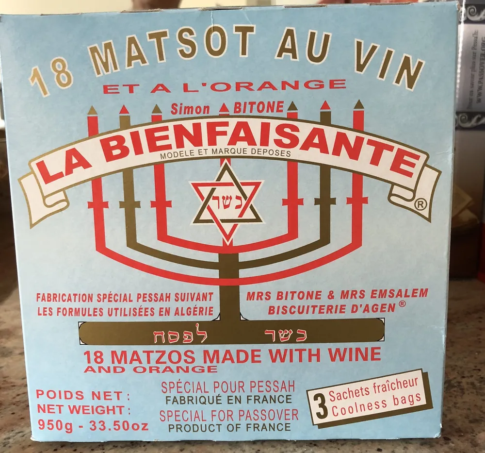 18 Matsot au vin