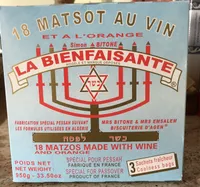 18 Matsot au vin