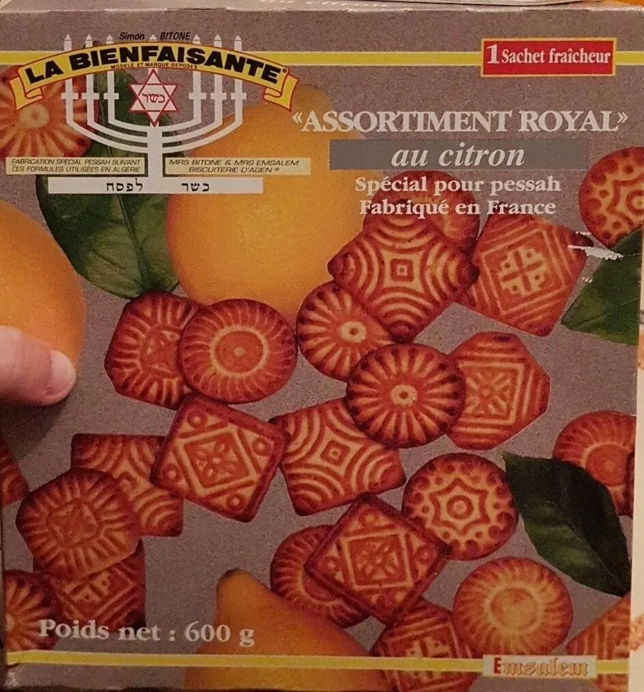 Assortiment Royal au Citron