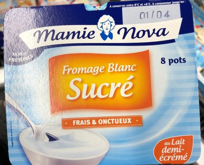 Fromage blanc sucré