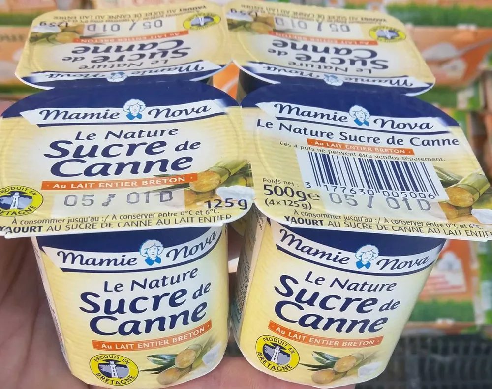 Le Nature Sucre de Canne au Lait Breton