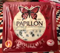 Roquefort Papillon Rouge 330 Gr, 1 Pièce