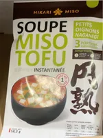 Soupe Miso Tofu, petits oignons