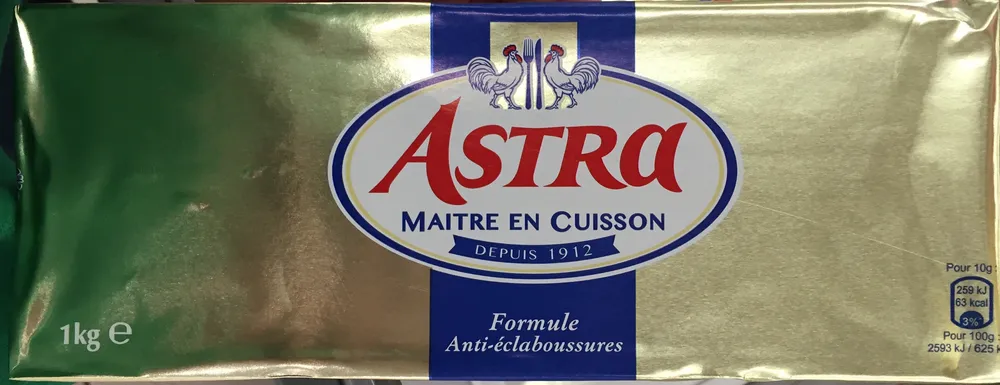 Astra Maître en Cuisson Margarine Doux 1kg