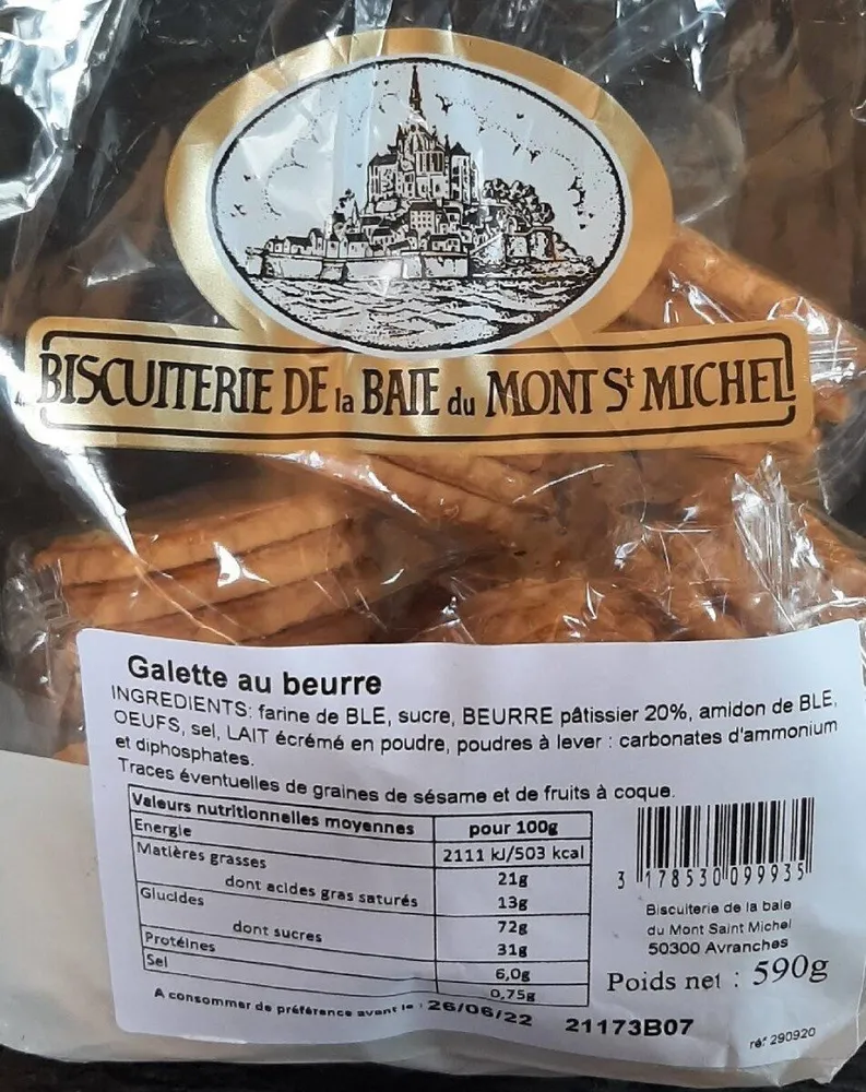 Galette au beurre