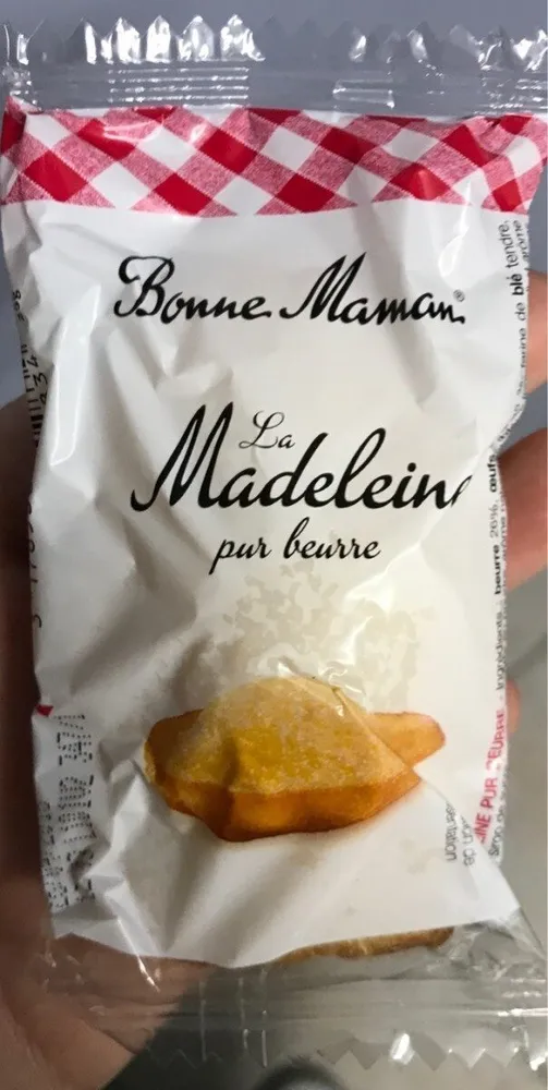 La Madeleine au beurre frais