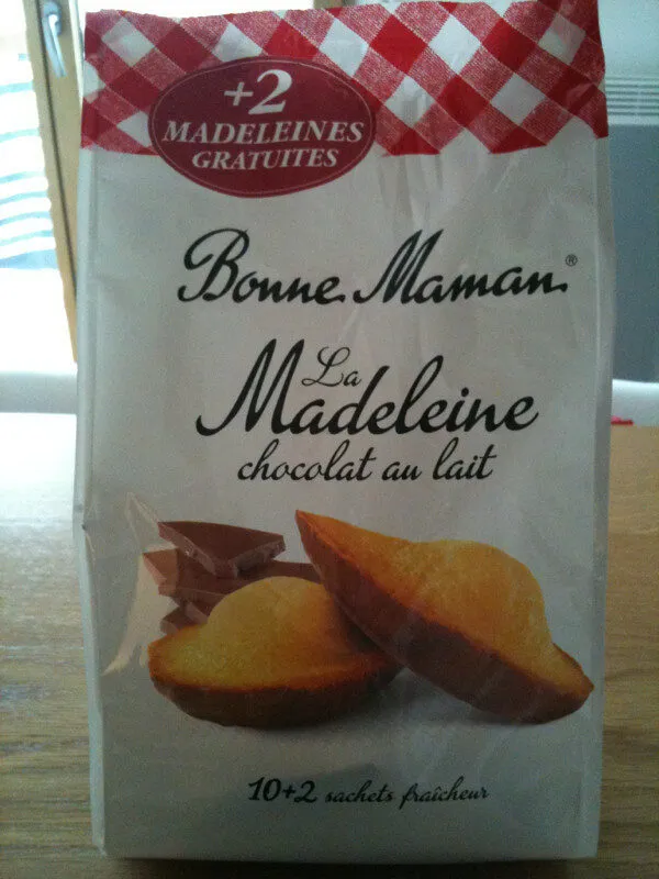 Madeleine Chocolat au lait