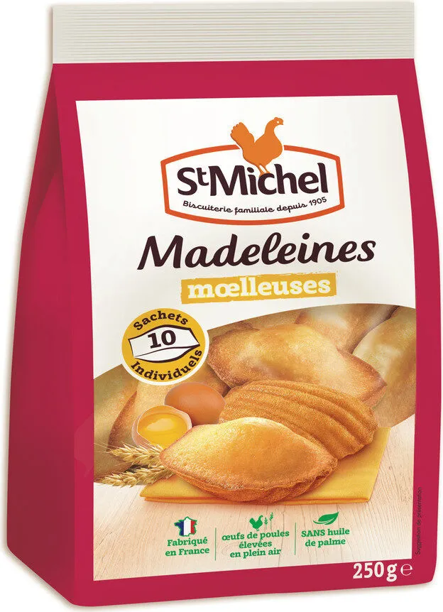 Madeleines moelleuses