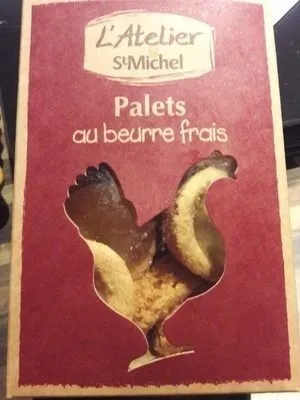 Palet au beurre frais