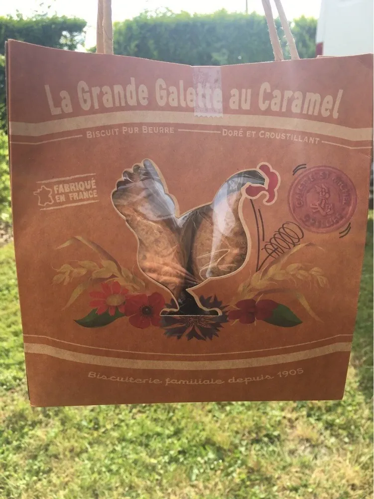 La grande galette au caramel