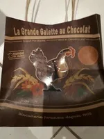 Grande galette St Michel chocolat