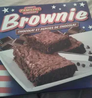 Brownie chocolat et pépites de chocolat