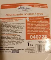 Crème pâtissière gourmet a froid