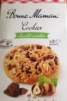 Cookies noisettes aux gros éclats de chocolat