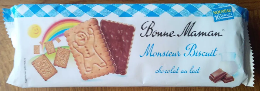 Monsieur Biscuit chocolat au lait