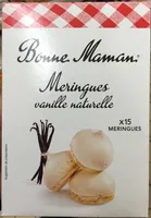 Meringues vanille naturelle