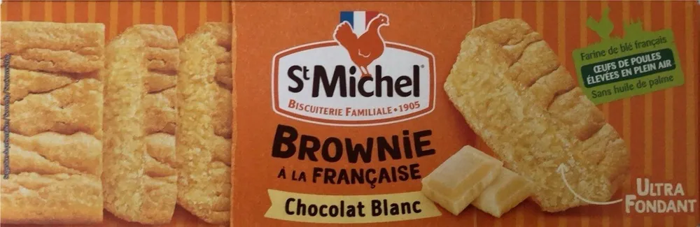 Le brownie à la française - chocolat blanc