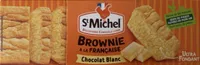 Le brownie à la française - chocolat blanc