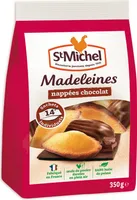 Madeleines nappées chocolat