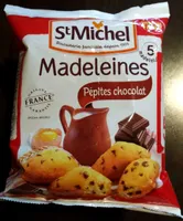 Madeleines Pépites Chocolat