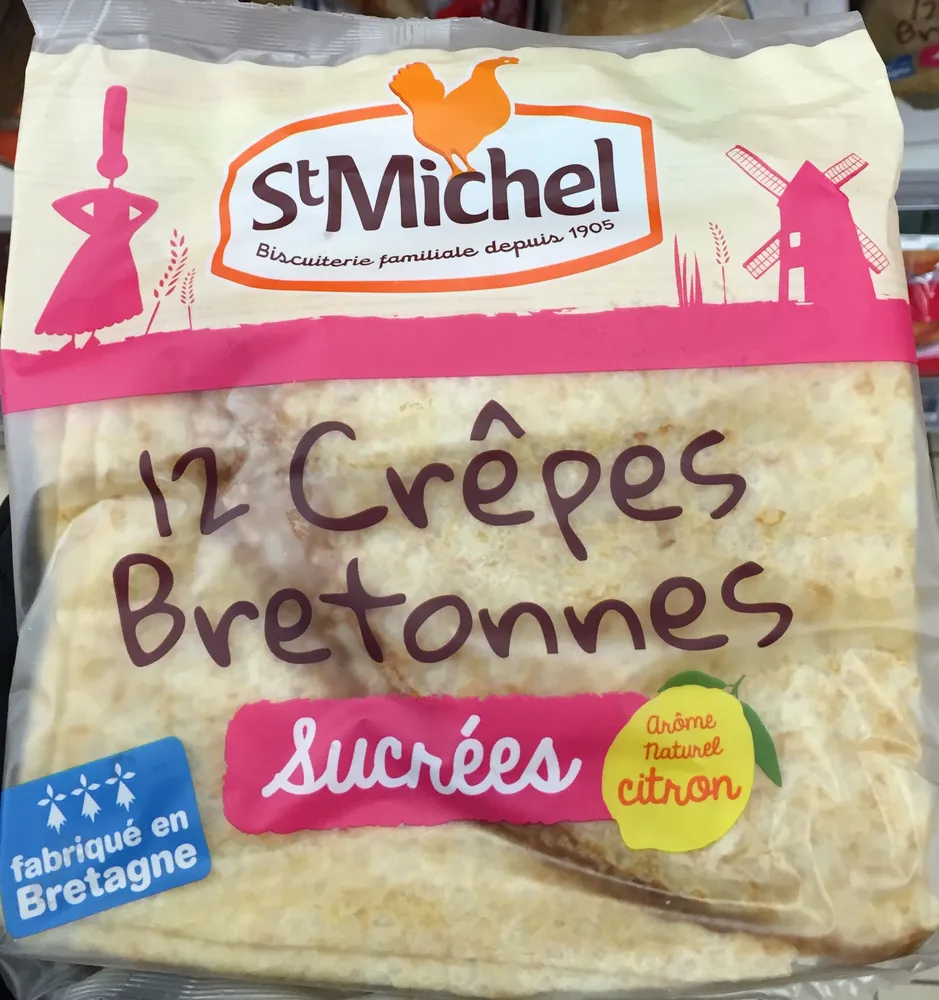 12 Crêpes Bretonnes sucrées