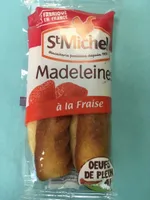 Madeleines à la fraise