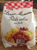 Petits cakes aux fruits