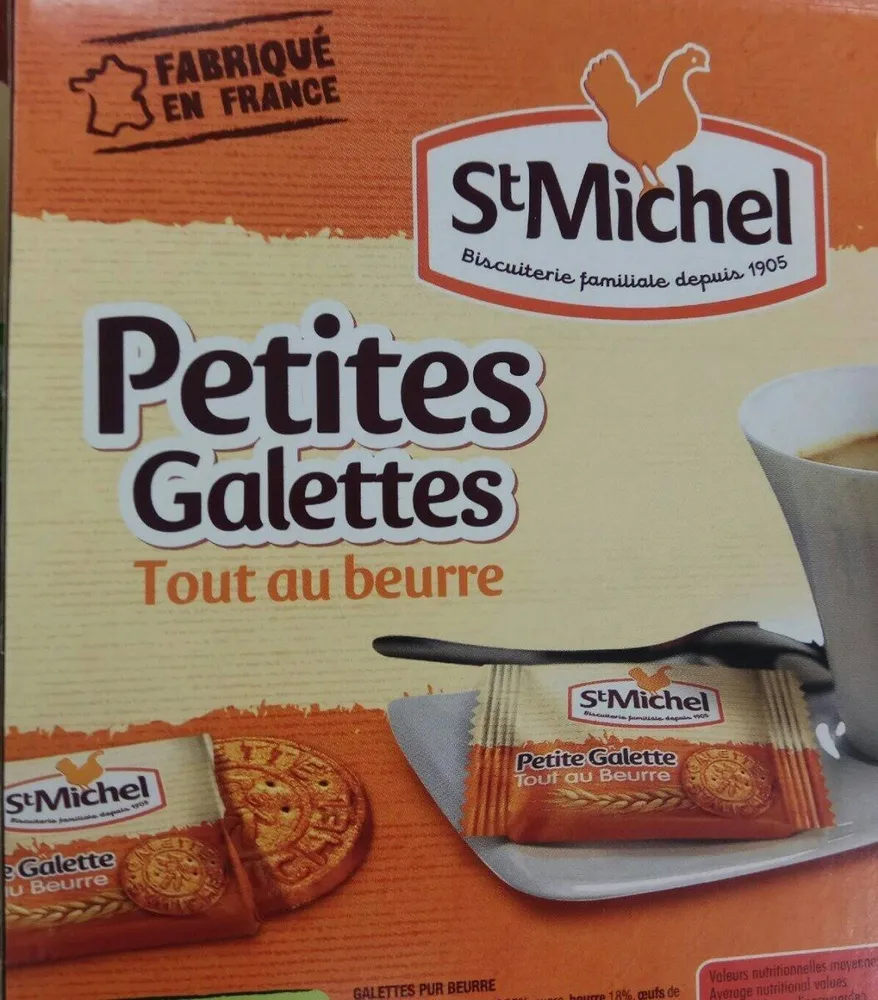 Pure Butter Biscuits St Michel - 200 Sachets Individuels
