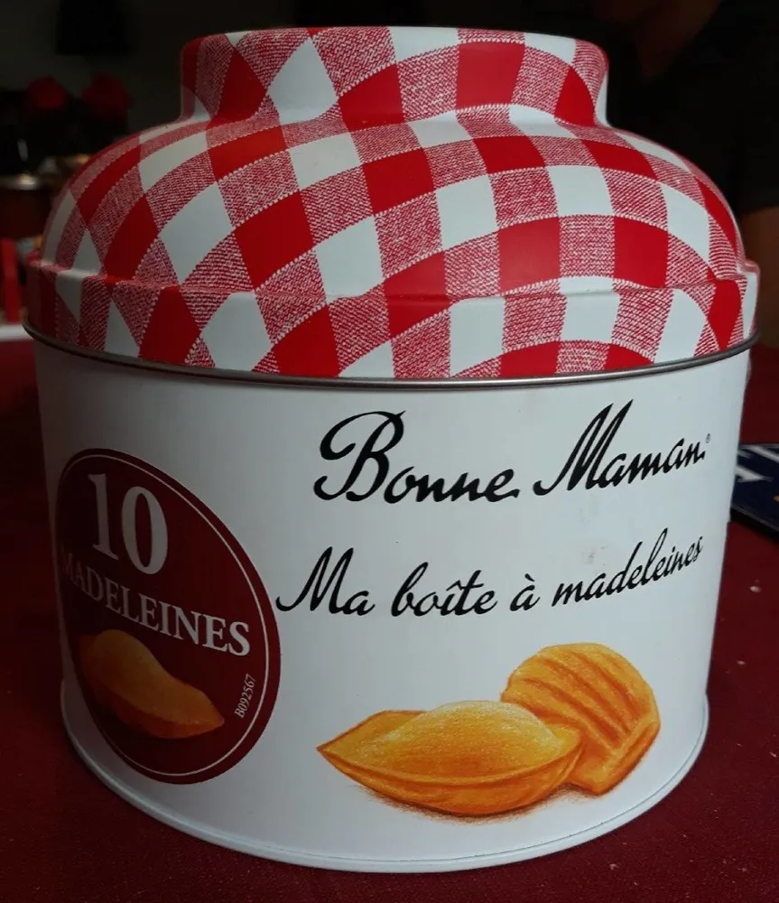 Ma boîte à madeleines
